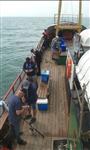 Noordzee vissen een groot succes.