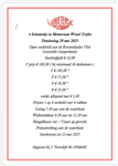 In Memoriam wedstrijd donderdag 29 mei a.s.